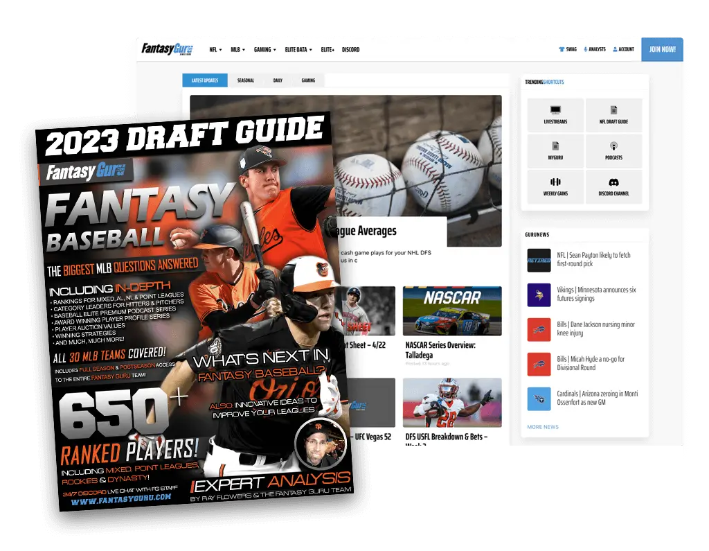 The 2022 Fantasy Guru MLB Draft Guide Fantasy Guru